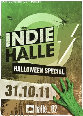 Indiehalle Halloween Special Werbeplakat