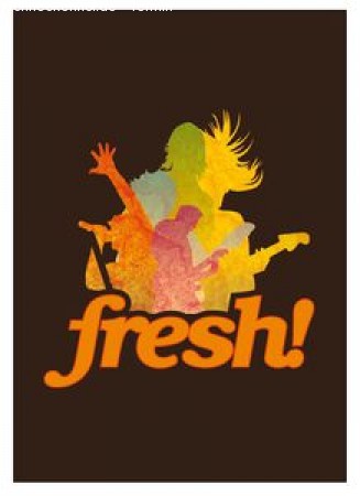 fresh!-Pop SIN CREMA & FOSHAG Werbeplakat