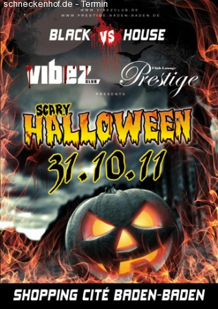 Scary Halloween @ Vibez Club Werbeplakat
