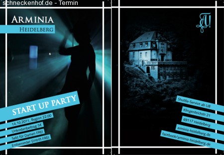 Start UP Party - Erstis frei! Werbeplakat
