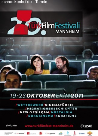 20.TürkFilmFestivali Mannheim Werbeplakat