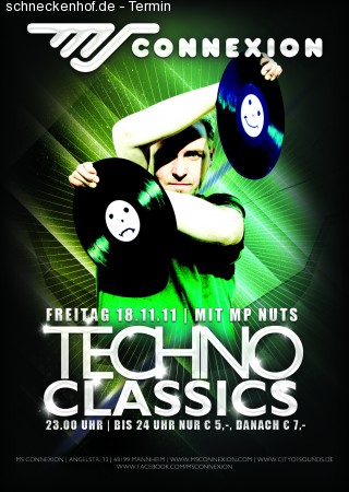 Techno Classics mit MP Nuts Werbeplakat