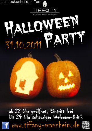 Halloween Party @ Tiffany Werbeplakat