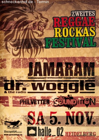 Reggae Rockas Festival 2 Werbeplakat