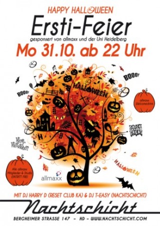 Hallowen 2011 Werbeplakat