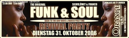 Funk & Soul Werbeplakat