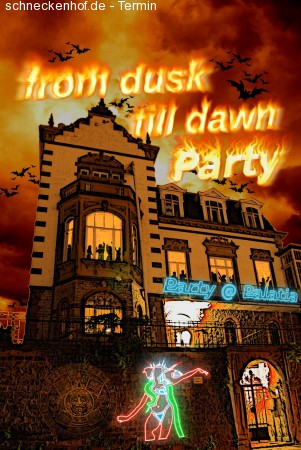 From Dusk Till Dawn - Party Werbeplakat