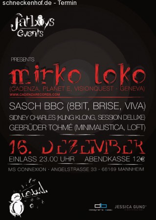 Fatboys presents Mirko Loko Werbeplakat