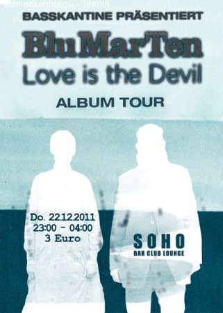 Basskantine - Love isThe Devil Werbeplakat