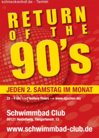 Return of the 90s Werbeplakat