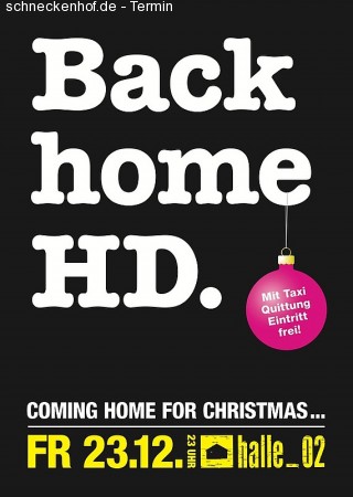 BACK HOME HD Werbeplakat