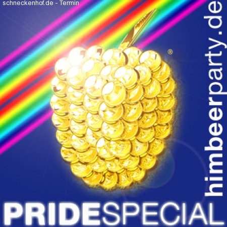 Himbeerparty Pide-Special Werbeplakat