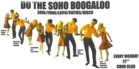 Soho Boogaloo Werbeplakat