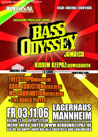 bass odyssey Werbeplakat