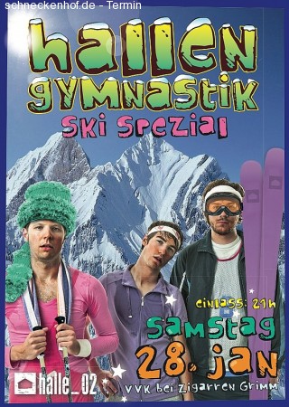 Hallengymnastik Ski Special Werbeplakat
