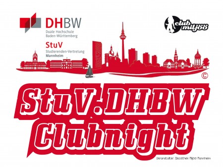 StuV.DHBW-Clubnight Werbeplakat