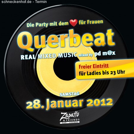 QUERBEAT-  Real Mixed Music Werbeplakat