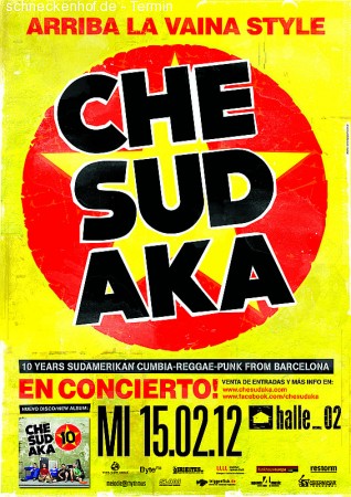 Che Sudaka - 10 Jahre Werbeplakat
