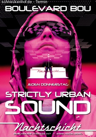 Strictly Urban Sound Werbeplakat