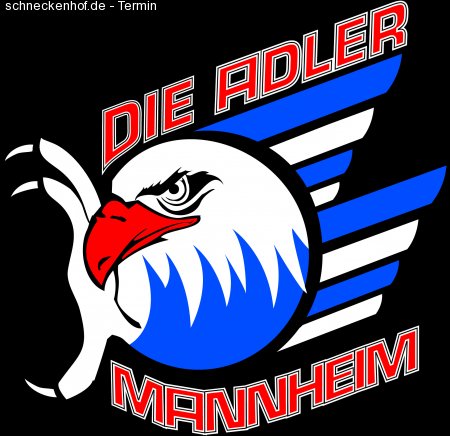 Mannheimer Adler Heimspiel Werbeplakat