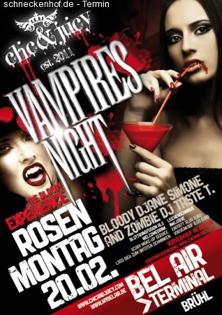 Chic & Juicy pres. >> Vampires Werbeplakat