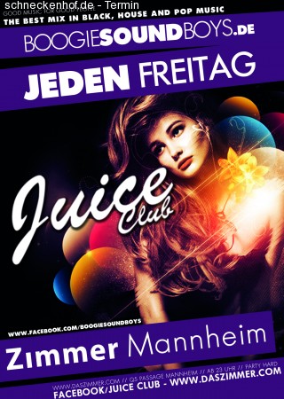 University Juice Werbeplakat