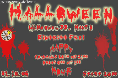 Halloweenparty Werbeplakat