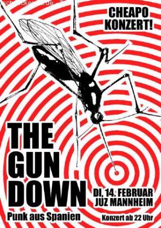 The Gundown (punk aus spanien) Werbeplakat