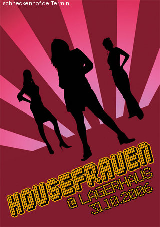 HOUSEFRAUEN Werbeplakat