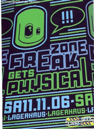 Freakzone: Get Physical Music Werbeplakat