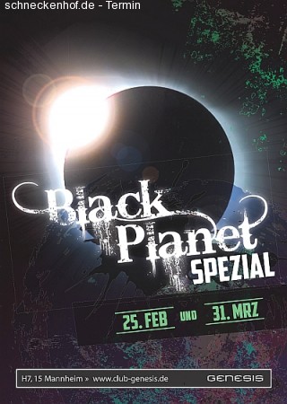 Black Planet Special Werbeplakat