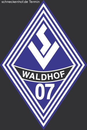 Waldhof Mannheim -SGV Freiberg Werbeplakat