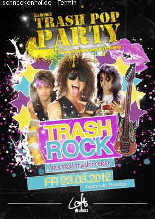 Trash Pop: Trash Rock! Werbeplakat