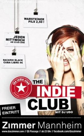 The Indie Club Werbeplakat