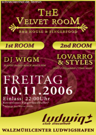 The Velvet Room Werbeplakat