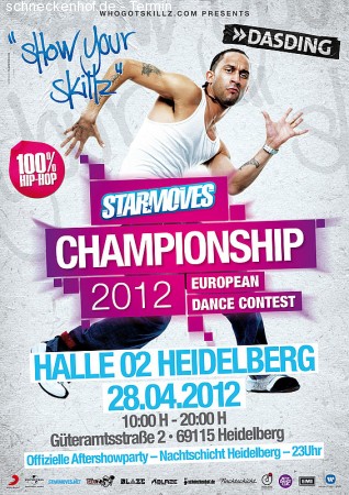 Starmoves Championship 2012 Werbeplakat