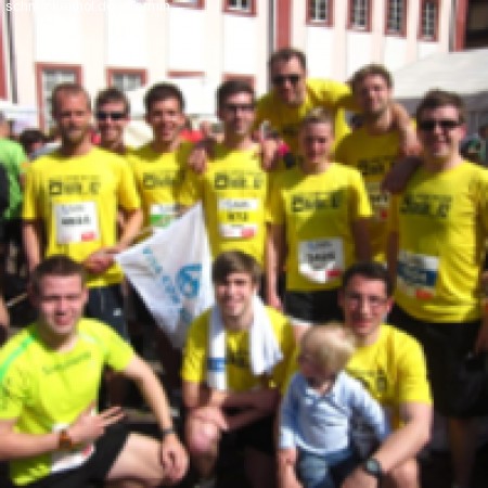 Halle02-Team SAS Halbmarathon Werbeplakat