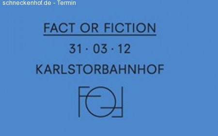 Fact & Fiction Werbeplakat