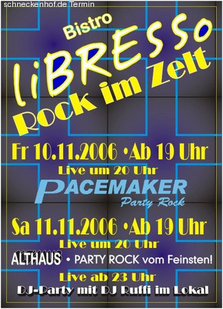 Rock im Zelt Werbeplakat