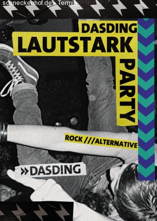 DASDING Lautstark-Party Werbeplakat