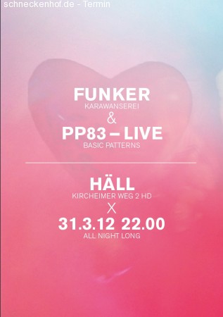 Funker & PP83 Live! Werbeplakat