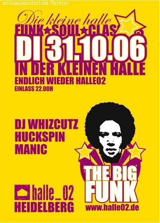 THE BIG FUNK Werbeplakat