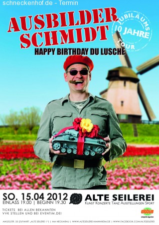 Ausbilder Schmidt Werbeplakat