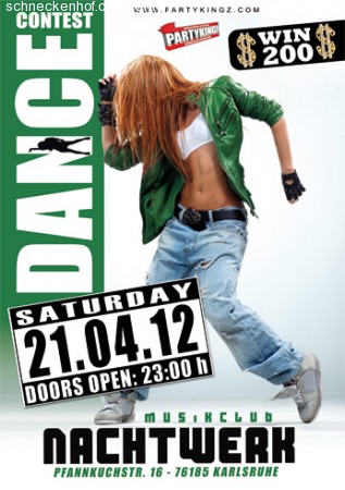 Partykingz pres. Dance Contest Werbeplakat