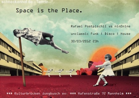 Space Is The Place. Werbeplakat