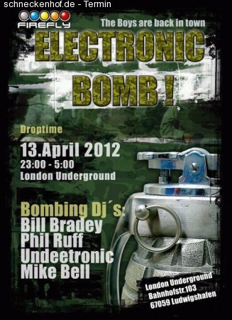 Electronic Bomb Werbeplakat