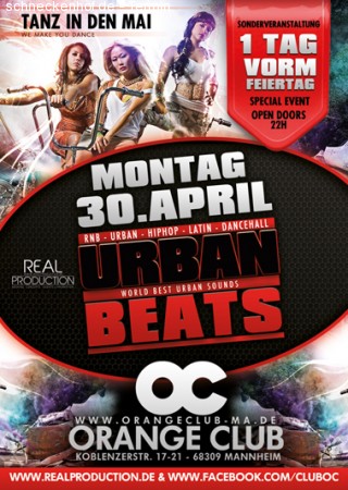 Urban Beats Werbeplakat