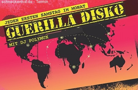 Guerilla Disko Werbeplakat