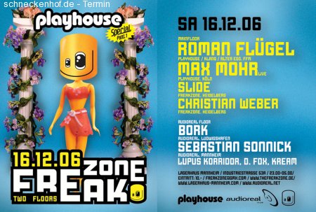 Freakzone Playhouse special Werbeplakat