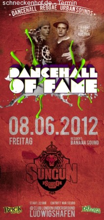 Dancehall of Fame Werbeplakat